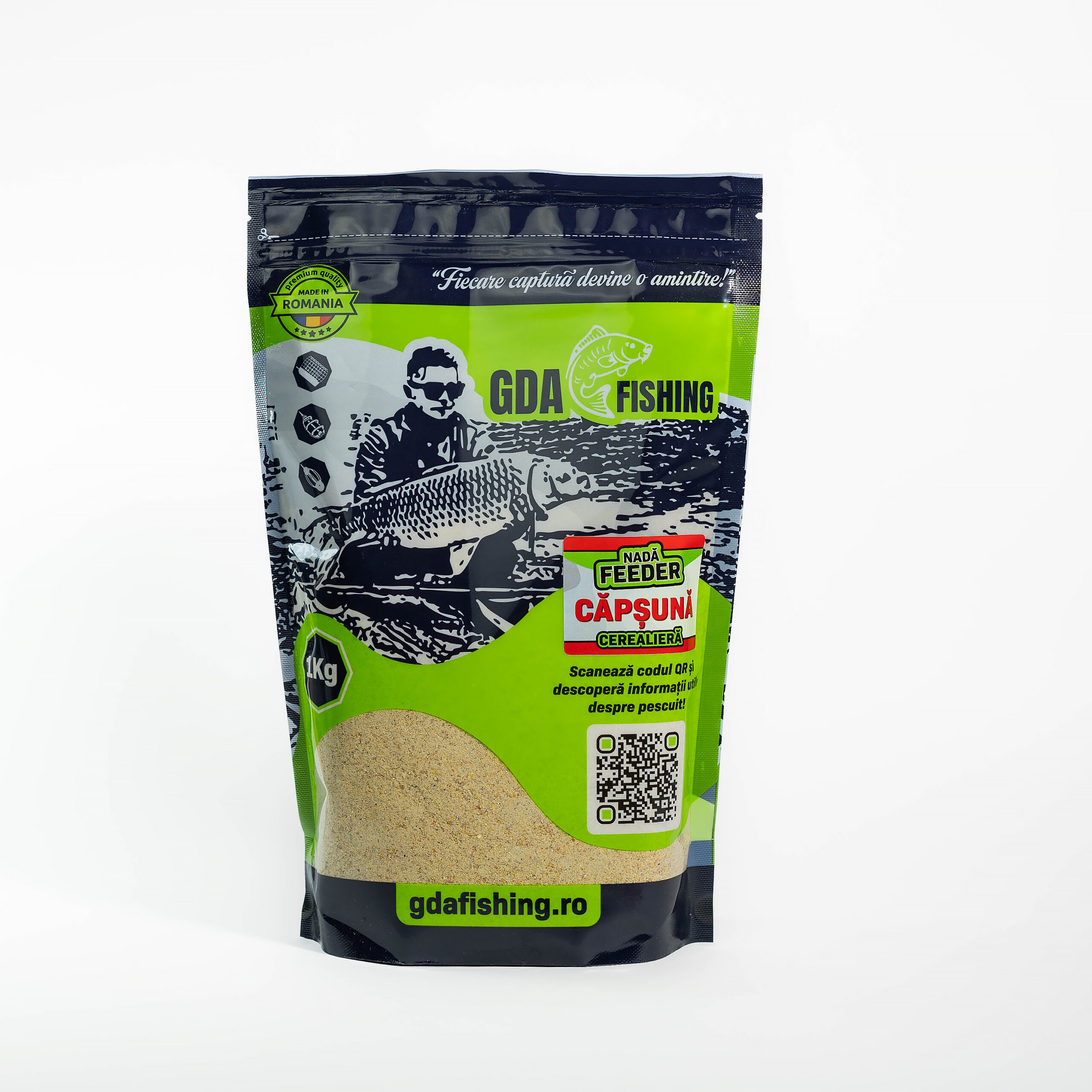 Nadă Feeder GDA Fishing Cerealieră - Căpșună